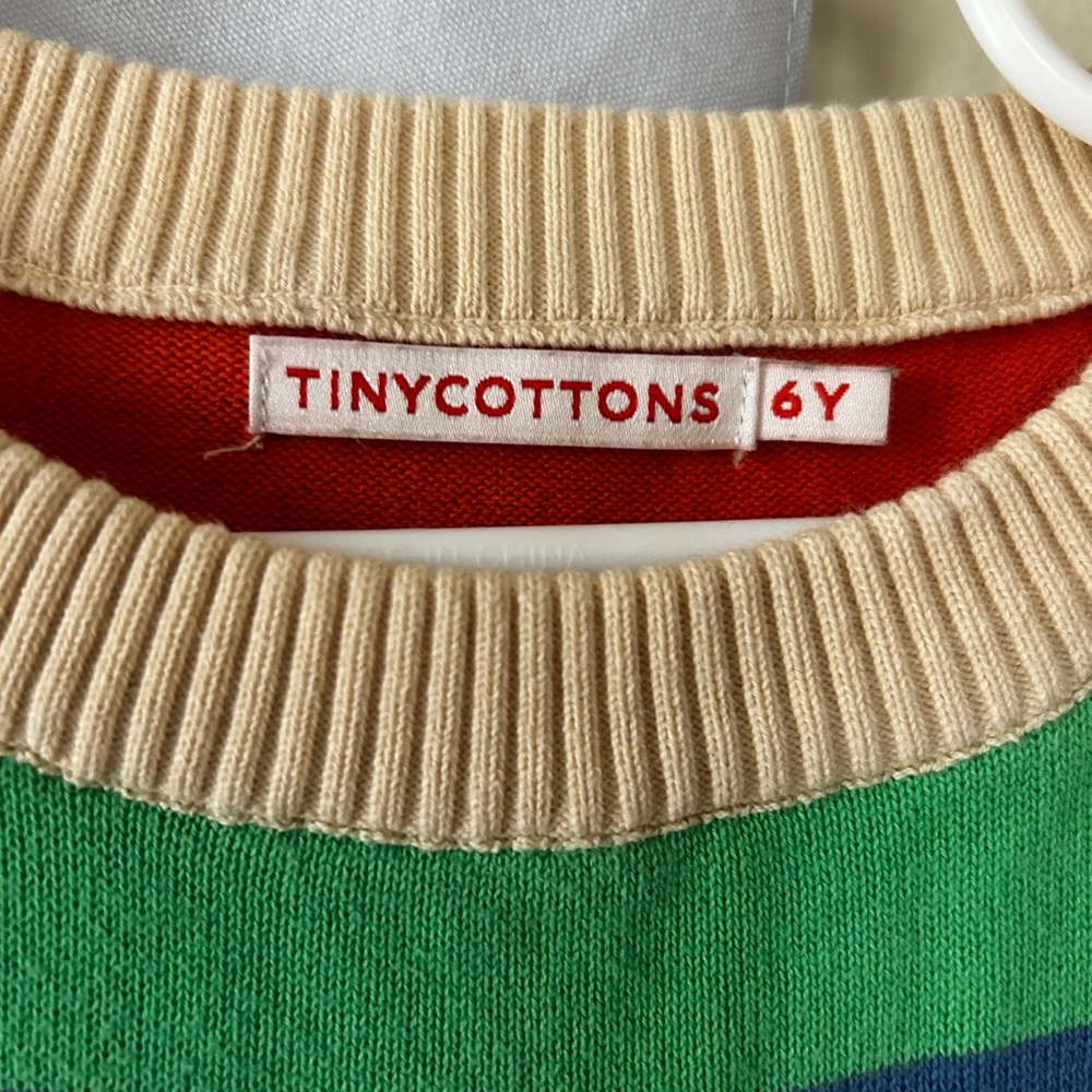 Tiny Cottons Multicolor Striped Sweater - image 2